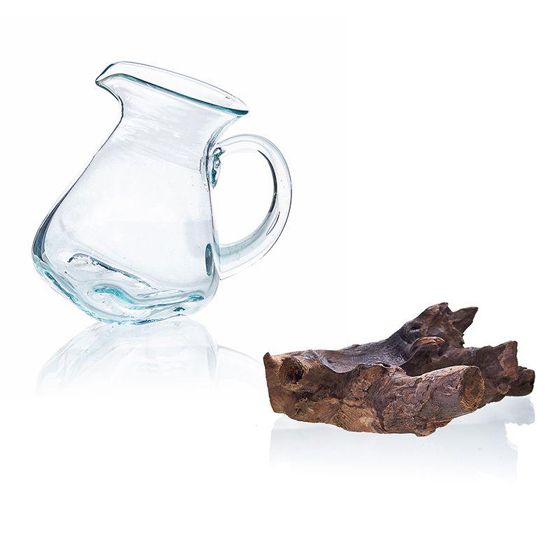 Molten Glass on Wood- Water Jug | www.artisan-gifts.co.uk 3 Molten Glass on Wood- Water Jug | www.artisan-gifts.co.uk 2