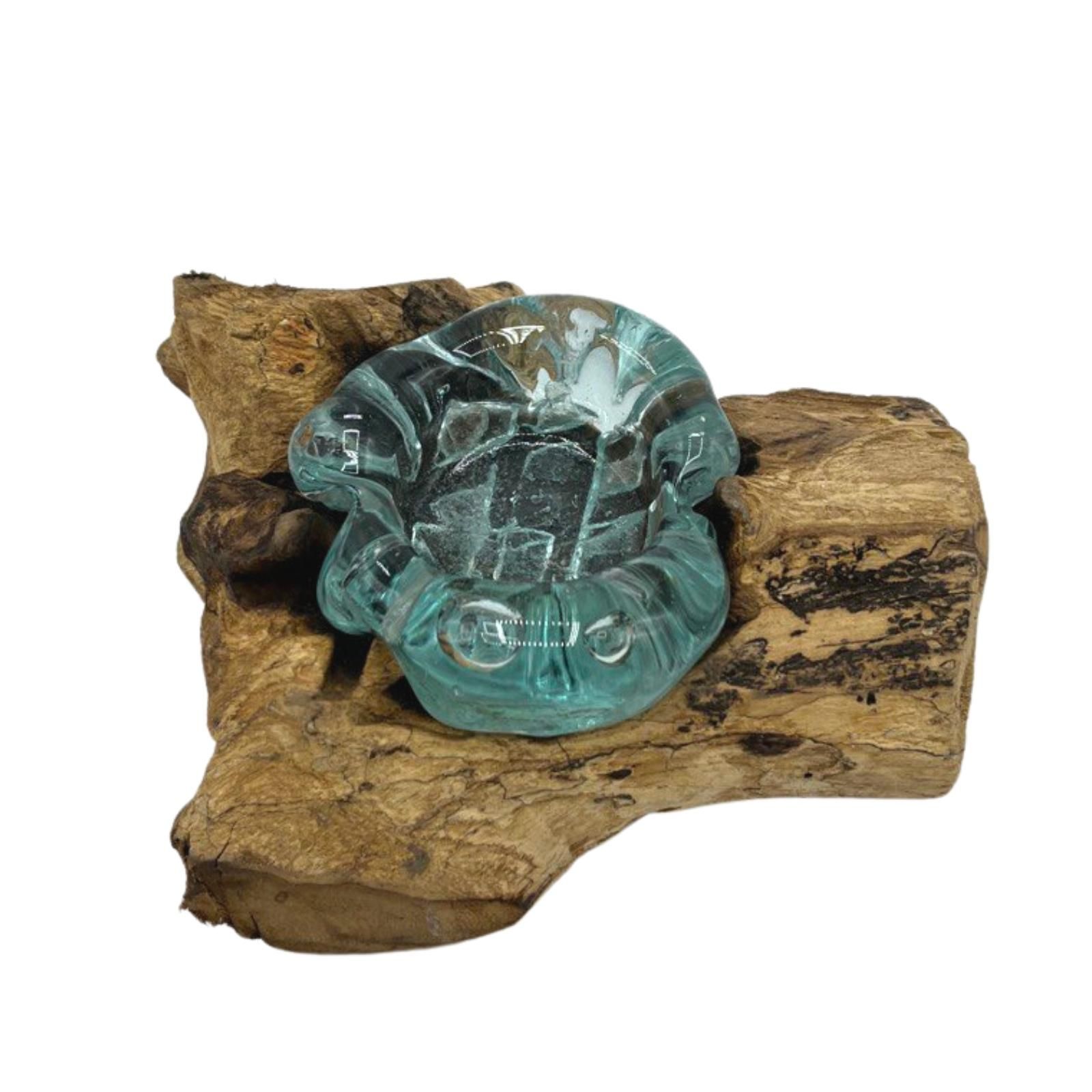 Molton Glass Candle Single Holder on Wood | www.artisan-gifts.co.uk 5 Molton Glass Candle Single Holder on Wood | www.artisan-gifts.co.uk 4