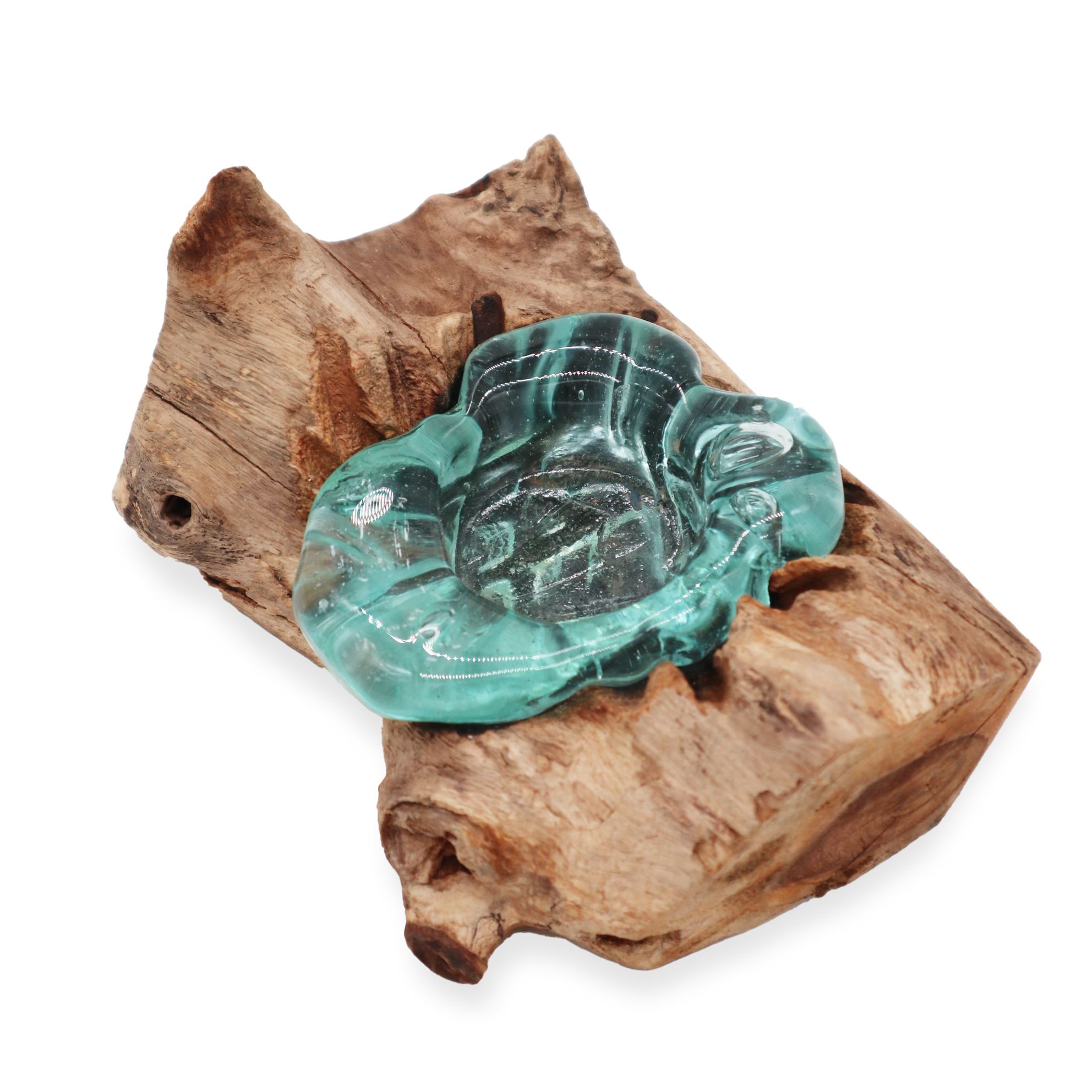 Molton Glass Candle Single Holder on Wood | www.artisan-gifts.co.uk 4 Molton Glass Candle Single Holder on Wood | www.artisan-gifts.co.uk 3