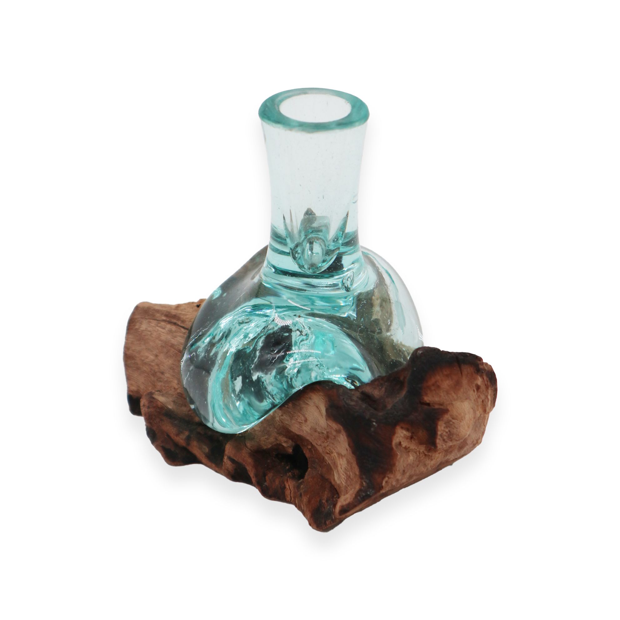 Molton Glass Small Flower Vase on Wood | www.artisan-gifts.co.uk 5 Molton Glass Small Flower Vase on Wood | www.artisan-gifts.co.uk 4