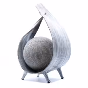 Natural Coconut Lamp – Greywash Wrapover | www.artisan-gifts.co.uk 1