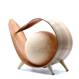 Natural Coconut Lamp – Natural Loop | www.artisan-gifts.co.uk 1