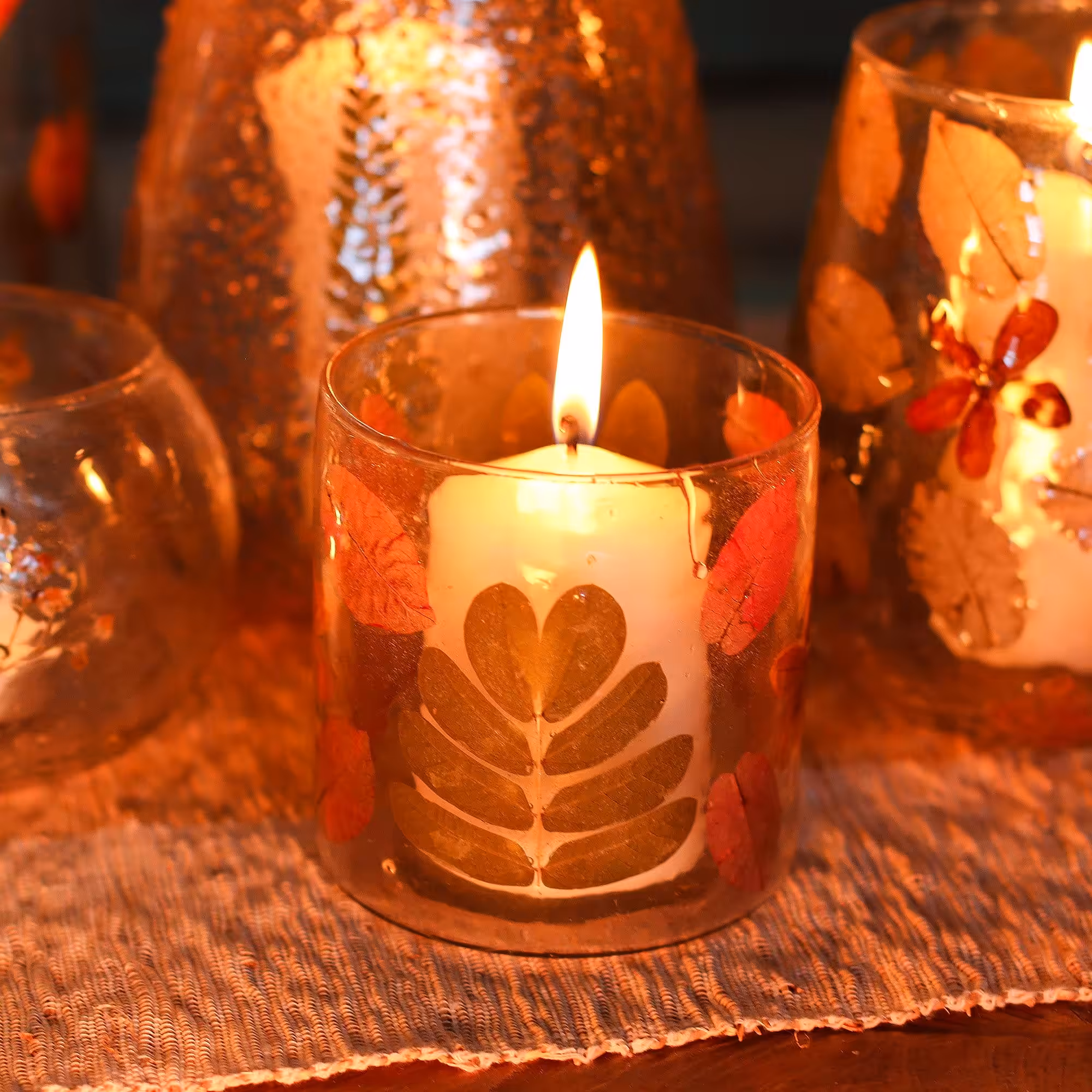 Natural Floral Glass – Straight Candle Holder – Primavera – (8x8cm) | www.artisan-gifts.co.uk 7 Natural Floral Glass – Straight Candle Holder – Primavera – (8x8cm) | www.artisan-gifts.co.uk 6