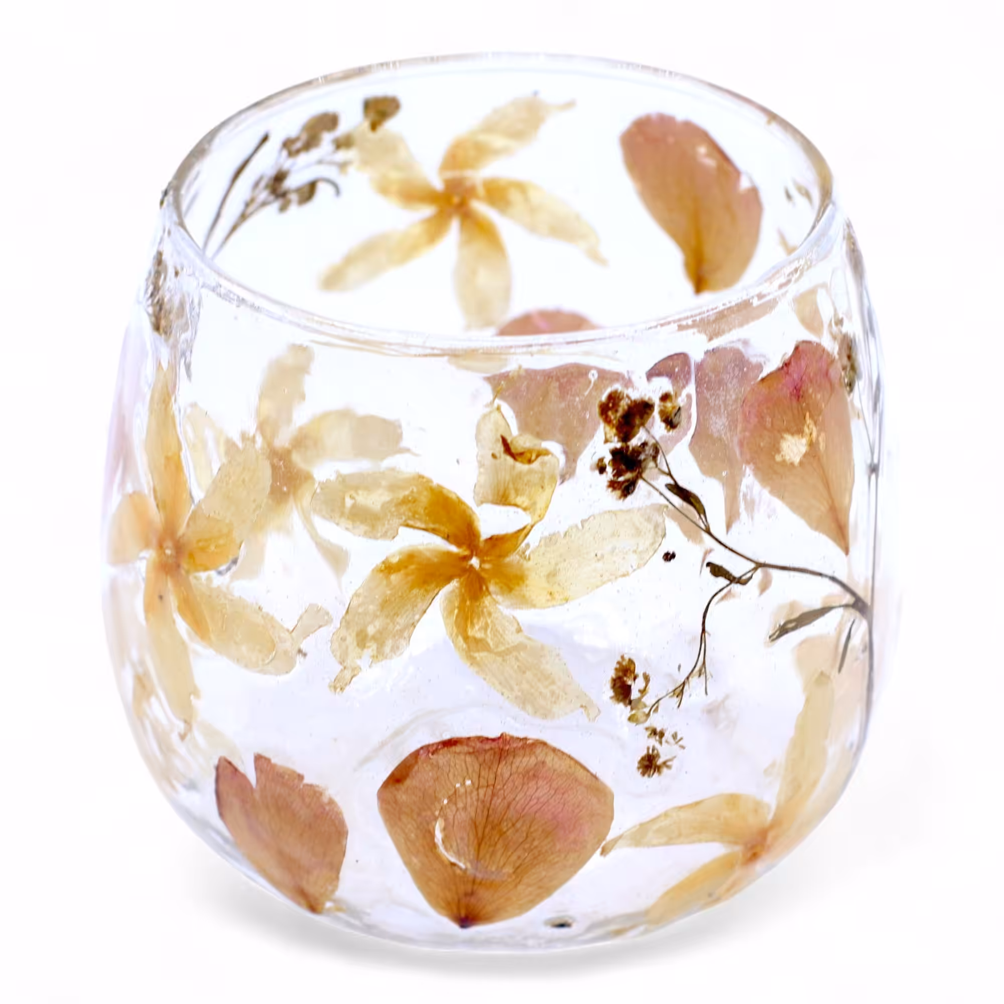 Natural Floral Glass – Straight Candle Holder – Rosa – (8x8cm) | www.artisan-gifts.co.uk 4 Natural Floral Glass – Straight Candle Holder – Rosa – (8x8cm) | www.artisan-gifts.co.uk 3