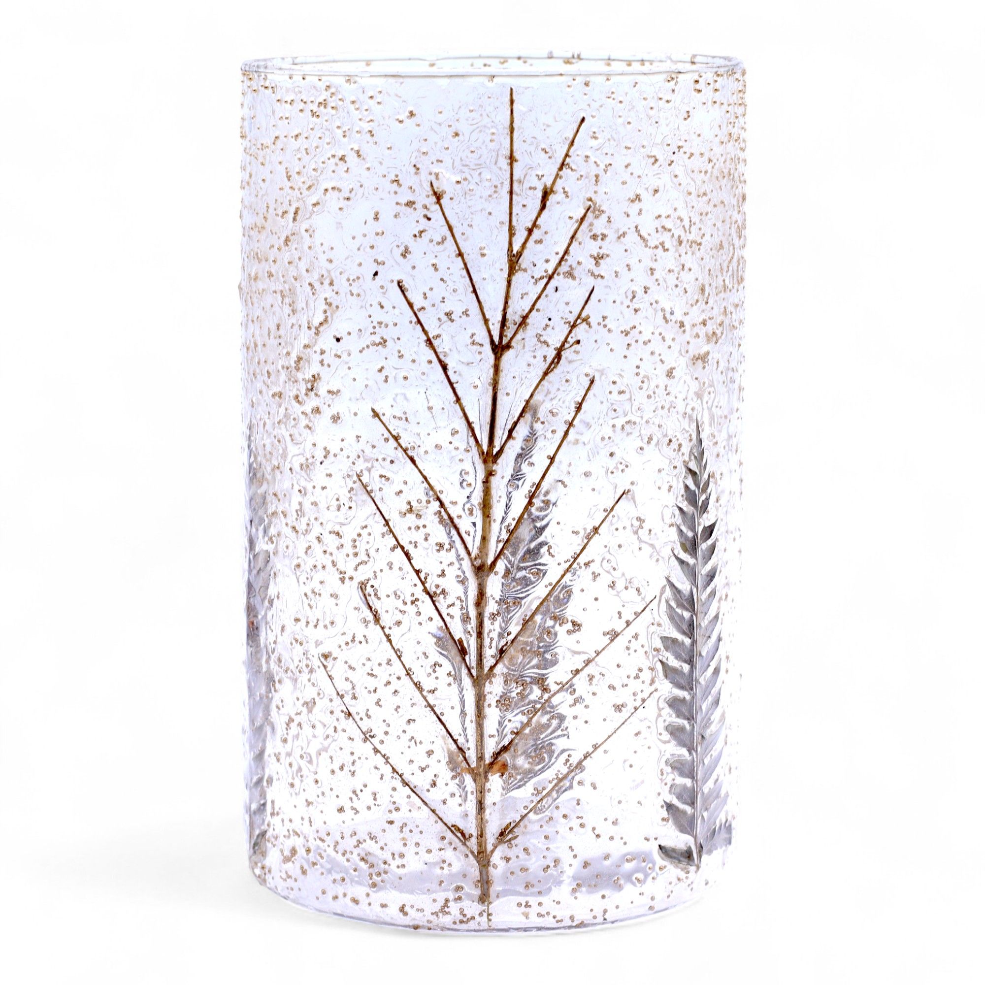 Natural Floral Glass – Tall Vase Candle Holder – Pino – (19x11cm) | www.artisan-gifts.co.uk 3 Natural Floral Glass – Tall Vase Candle Holder – Pino – (19x11cm) | www.artisan-gifts.co.uk 2