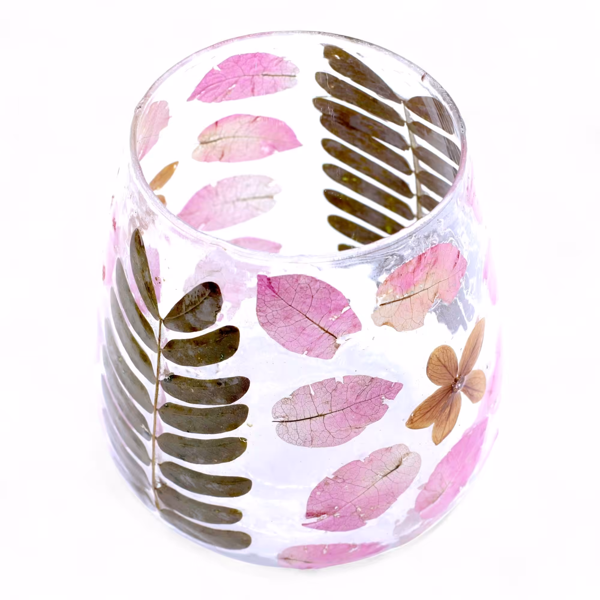 Natural Floral Glass – Vase Candle Holder – Primavera – (12x11cm) | www.artisan-gifts.co.uk 2 Natural Floral Glass – Vase Candle Holder – Primavera – (12x11cm) | www.artisan-gifts.co.uk 1