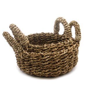 Natural Seagrass Basket – Set of 2 | www.artisan-gifts.co.uk 1