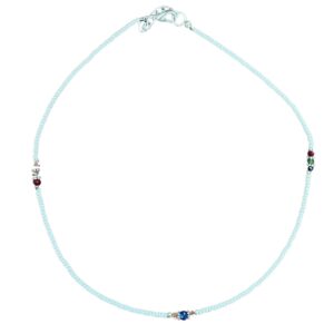 Nepalese Extra Fine Gem Necklace – Pearl & Cut Beads | www.artisan-gifts.co.uk 1