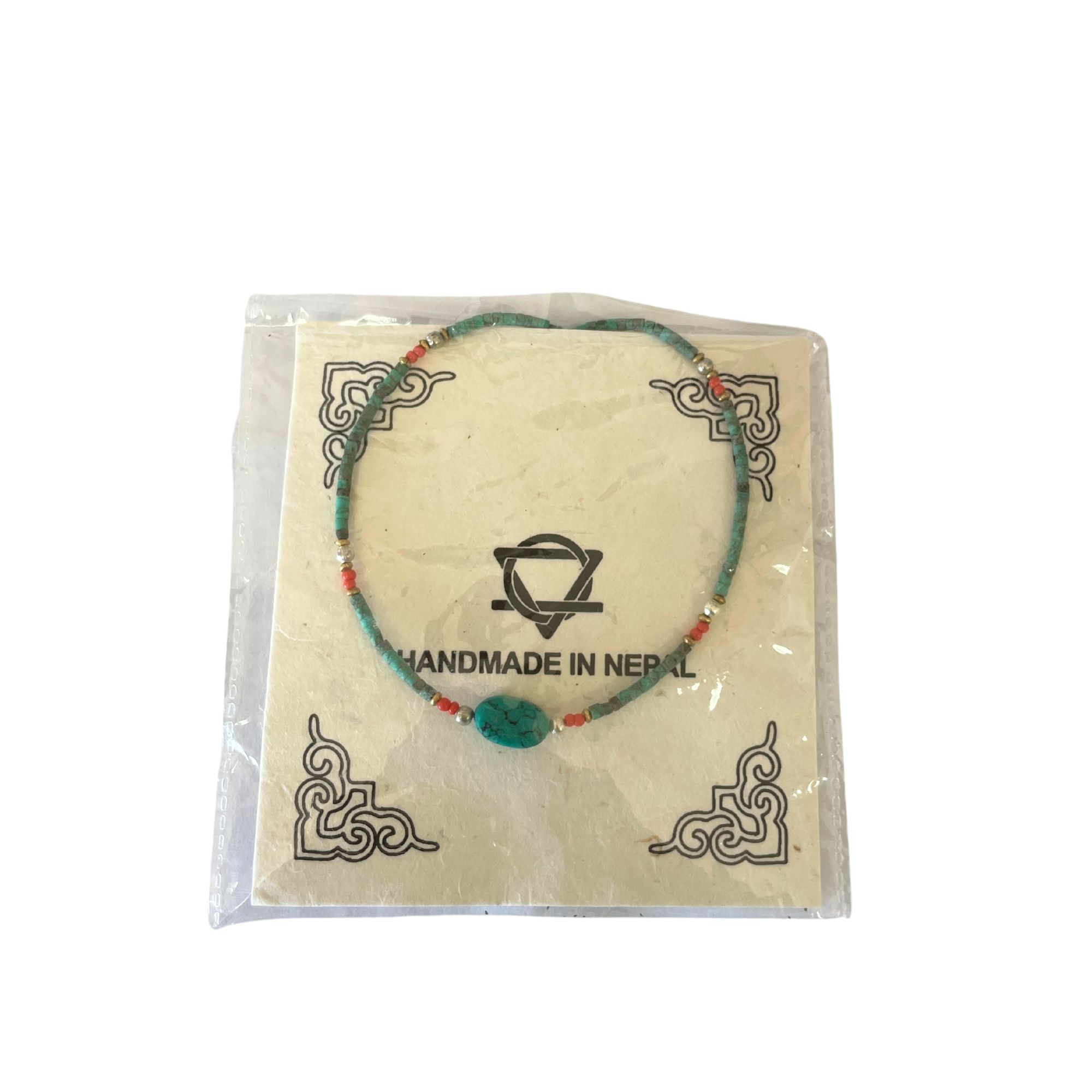 Nepalese Extra Fine Gem Necklace – Turquoise Stone & Beads | www.artisan-gifts.co.uk 3 Nepalese Extra Fine Gem Necklace – Turquoise Stone & Beads | www.artisan-gifts.co.uk 2