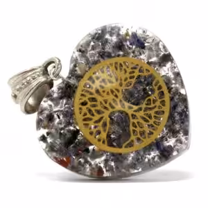 Orgonite Power Pendant – Heart Tree of Life | www.artisan-gifts.co.uk 1