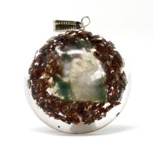 Orgonite Power Pendant – Power Block in Dome | www.artisan-gifts.co.uk 1