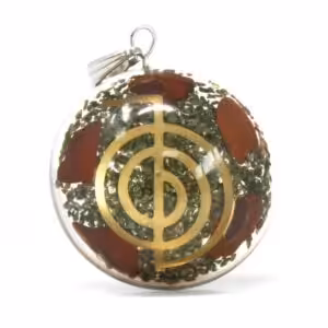 Orgonite Power Pendant – Symbolic Power Dome | www.artisan-gifts.co.uk 1