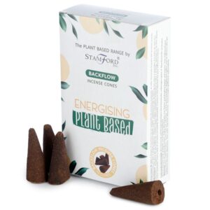 Plant Based Backflow Incense Cones – Energising | www.artisan-gifts.co.uk 1