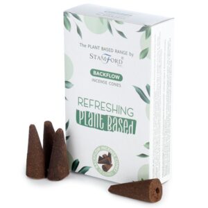 Plant Based Backflow Incense Cones – Refreshing | www.artisan-gifts.co.uk 1