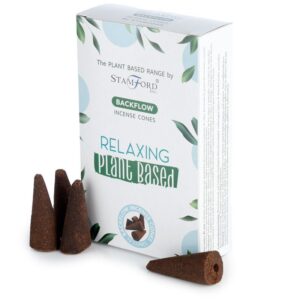 Plant Based Backflow Incense Cones – Relaxing | www.artisan-gifts.co.uk 1