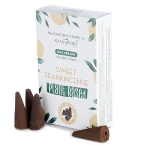 Plant Based Backflow Incense Cones – Sweet Frankincense | www.artisan-gifts.co.uk 1