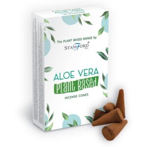 Plant Based Incense Cones – Aloe Vera | www.artisan-gifts.co.uk 1