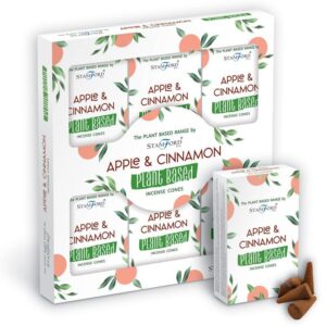 Plant Based Incense Cones – Apple & Cinnamon | www.artisan-gifts.co.uk 1