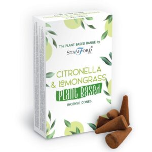 Plant Based Incense Cones – Citronella & Lemongrass | www.artisan-gifts.co.uk 1