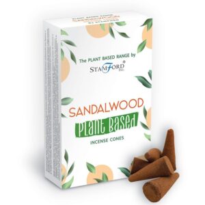 Plant Based Incense Cones – Sandalwood | www.artisan-gifts.co.uk 1