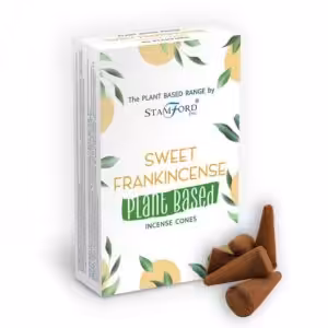 Plant Based Incense Cones – Sweet Frankincense | www.artisan-gifts.co.uk 1