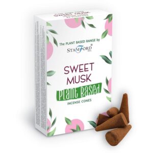 Plant Based Incense Cones – Sweet Musk | www.artisan-gifts.co.uk 1