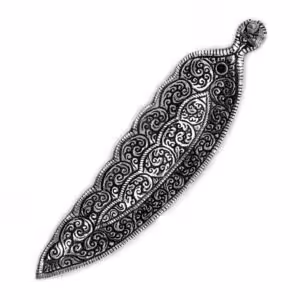 Polished Aluminium Buddha Long Shaped Incense Holder 23cm | www.artisan-gifts.co.uk 1