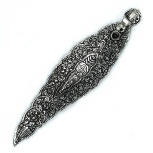 Polished Aluminium Elephant Long Incense Holder 20cm | www.artisan-gifts.co.uk 1