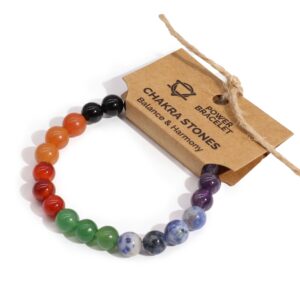 Power Bracelet – Chakra Stones | www.artisan-gifts.co.uk 1