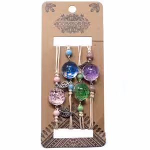 Pressed Flowers – Pretty Flower & Leaf Braclet | www.artisan-gifts.co.uk 1