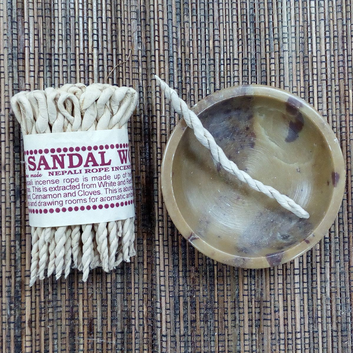 Pure Herbs Sandalwood & Spice Rope Incense | www.artisan-gifts.co.uk 4 Pure Herbs Sandalwood & Spice Rope Incense | www.artisan-gifts.co.uk 3
