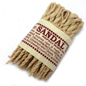 Pure Herbs Sandalwood & Spice Rope Incense | www.artisan-gifts.co.uk 1