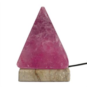 Quality USB Pyramid Salt Lamp – 9 cm (multi) | www.artisan-gifts.co.uk 1