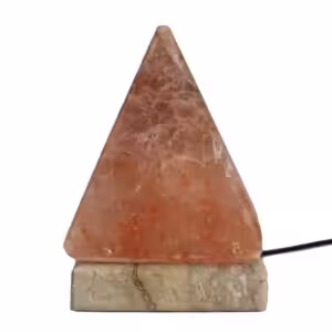 Quality USB Pyramid Salt Lamp – 9 cm (single) | www.artisan-gifts.co.uk 1