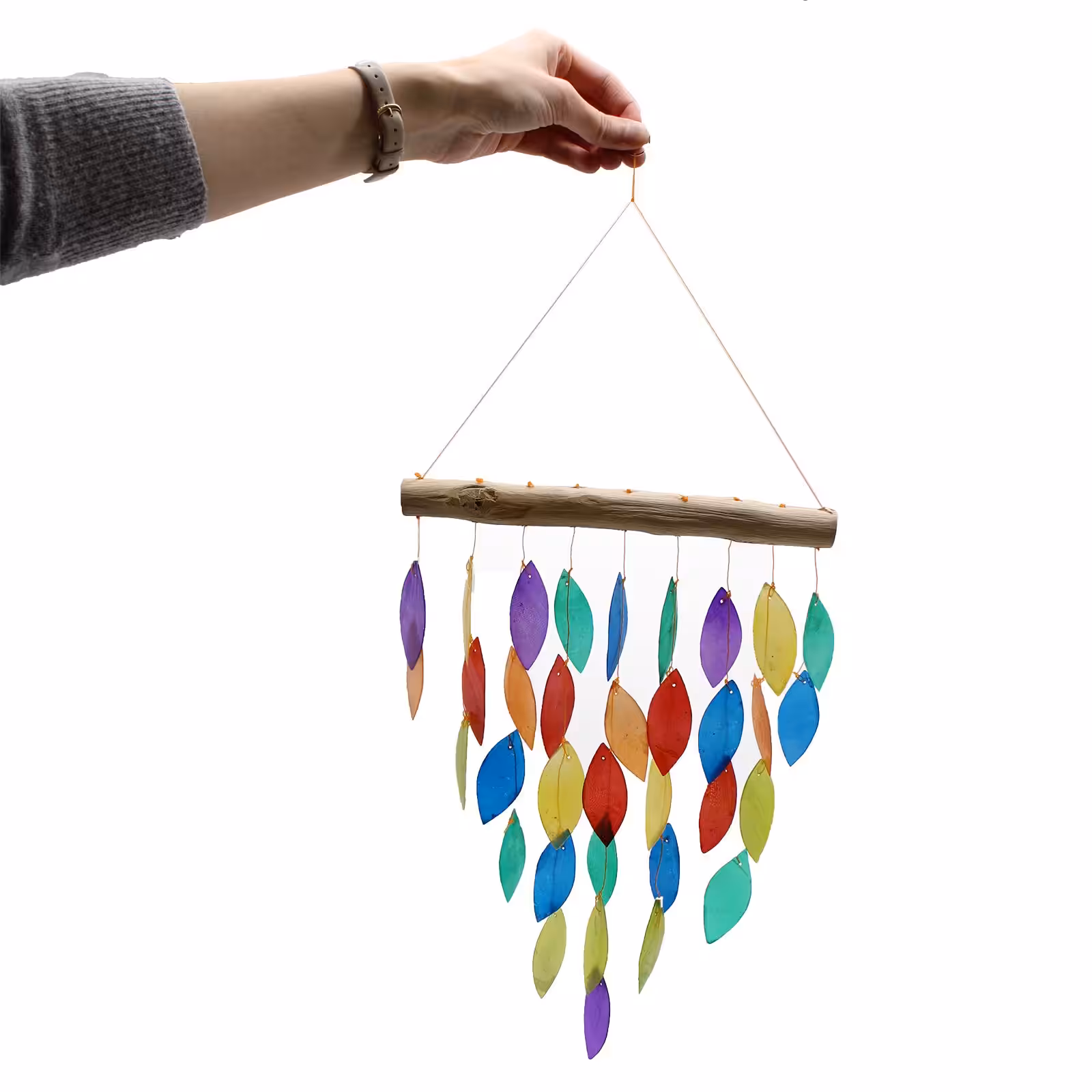 Rainbow Leaf Copis Chime | www.artisan-gifts.co.uk 4 Rainbow Leaf Copis Chime | www.artisan-gifts.co.uk 3