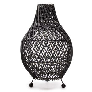 Rattan Table Lamps – Black | www.artisan-gifts.co.uk 1