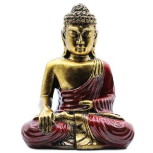 Red & Gold Buddha – Large | www.artisan-gifts.co.uk 1