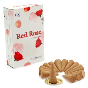 Red Rose Cones | www.artisan-gifts.co.uk 1