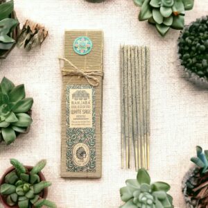 Ritual Resin on Stick – White Sage | www.artisan-gifts.co.uk