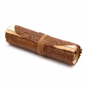 Rolled Leather Travel Notebook – 96 pages – Natural  21x15cm | www.artisan-gifts.co.uk 1