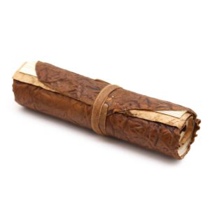 Rolled Leather Travel Notebook – 96 pages – Natural  21x15cm | www.artisan-gifts.co.uk 1