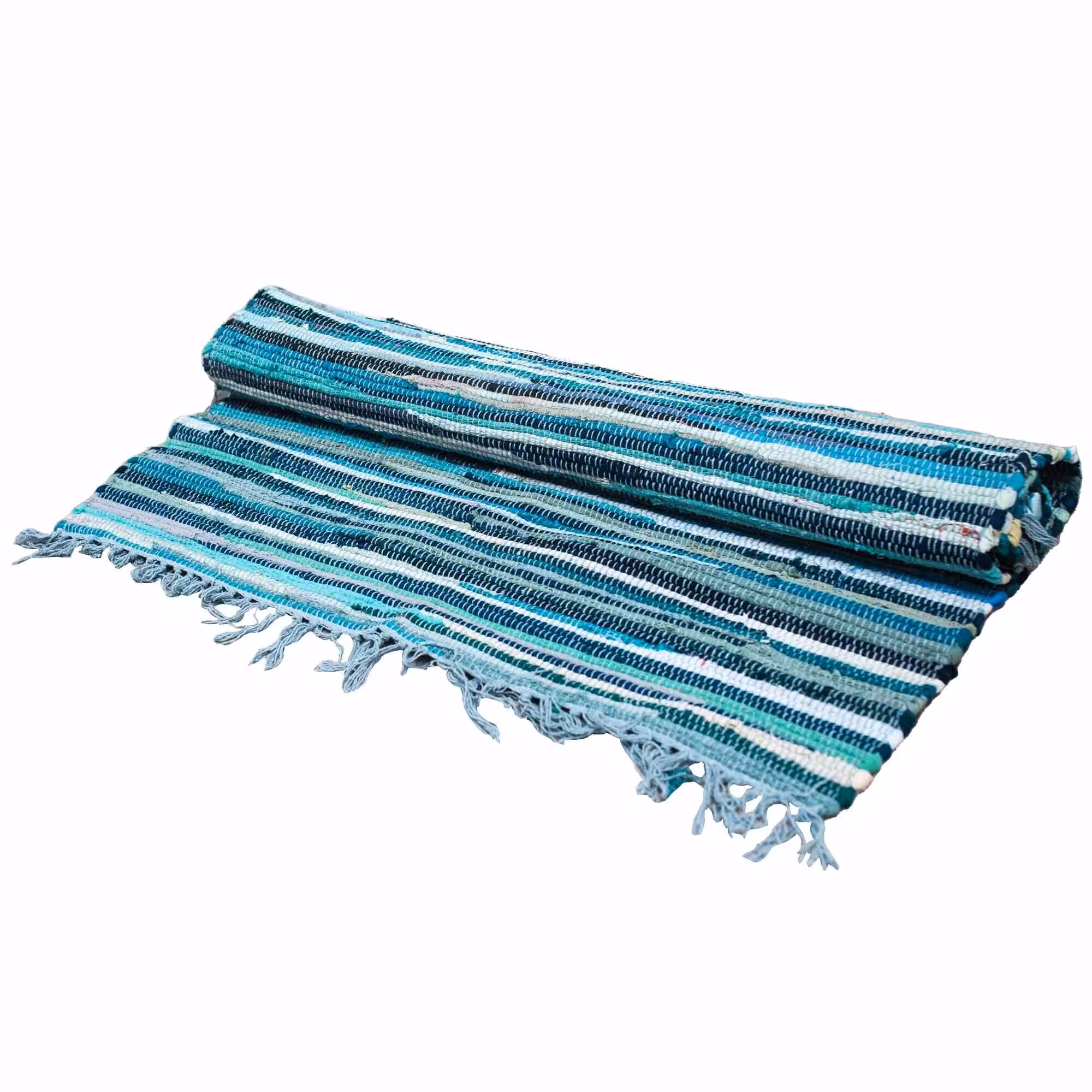 Room Rag Rug – 150x200cm – premium quality – Aqua Blues | www.artisan-gifts.co.uk 2 Room Rag Rug – 150x200cm – premium quality – Aqua Blues | www.artisan-gifts.co.uk