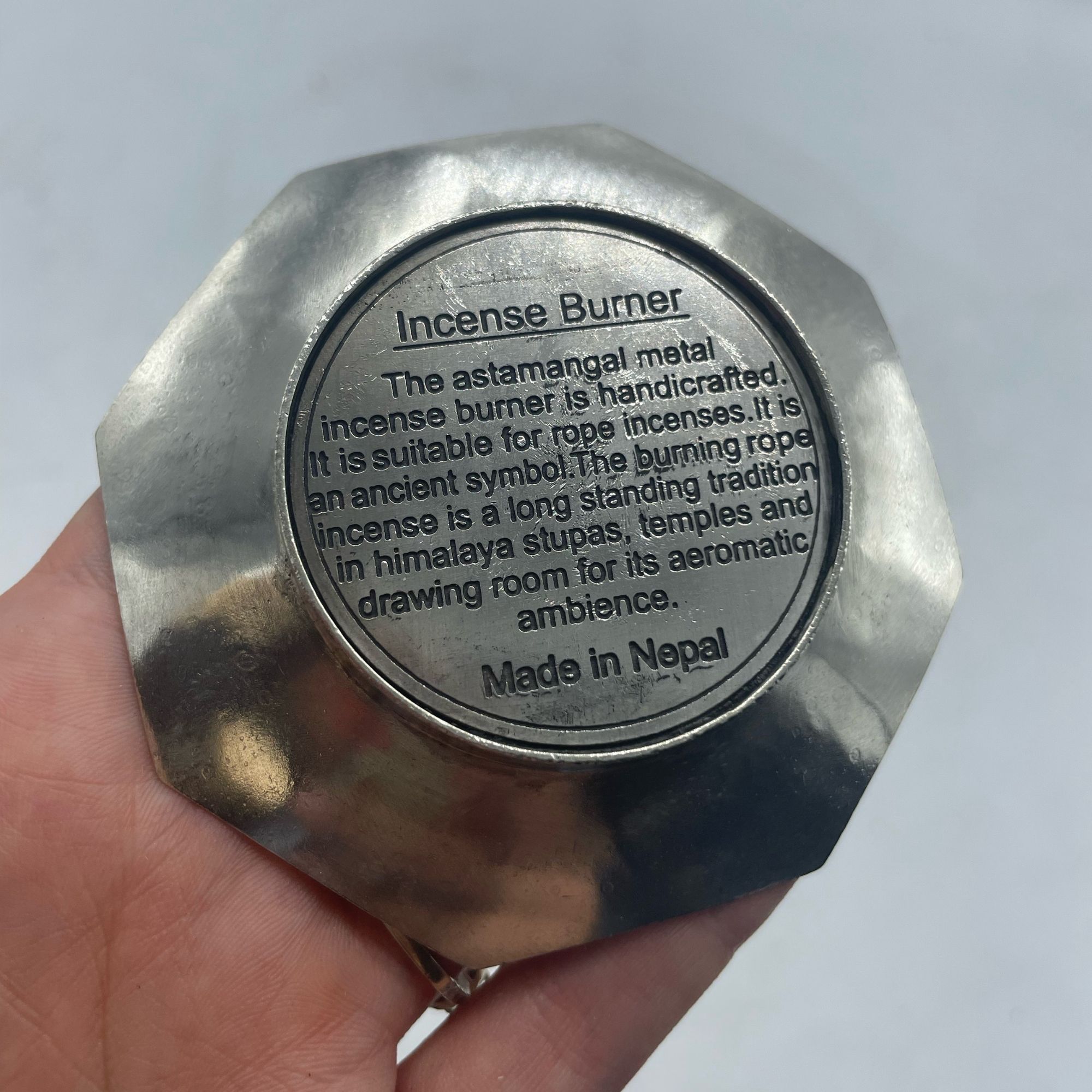 Rope Incense and Silver Plated Holder Set – Astamangal | www.artisan-gifts.co.uk 6 Rope Incense and Silver Plated Holder Set – Astamangal | www.artisan-gifts.co.uk 5