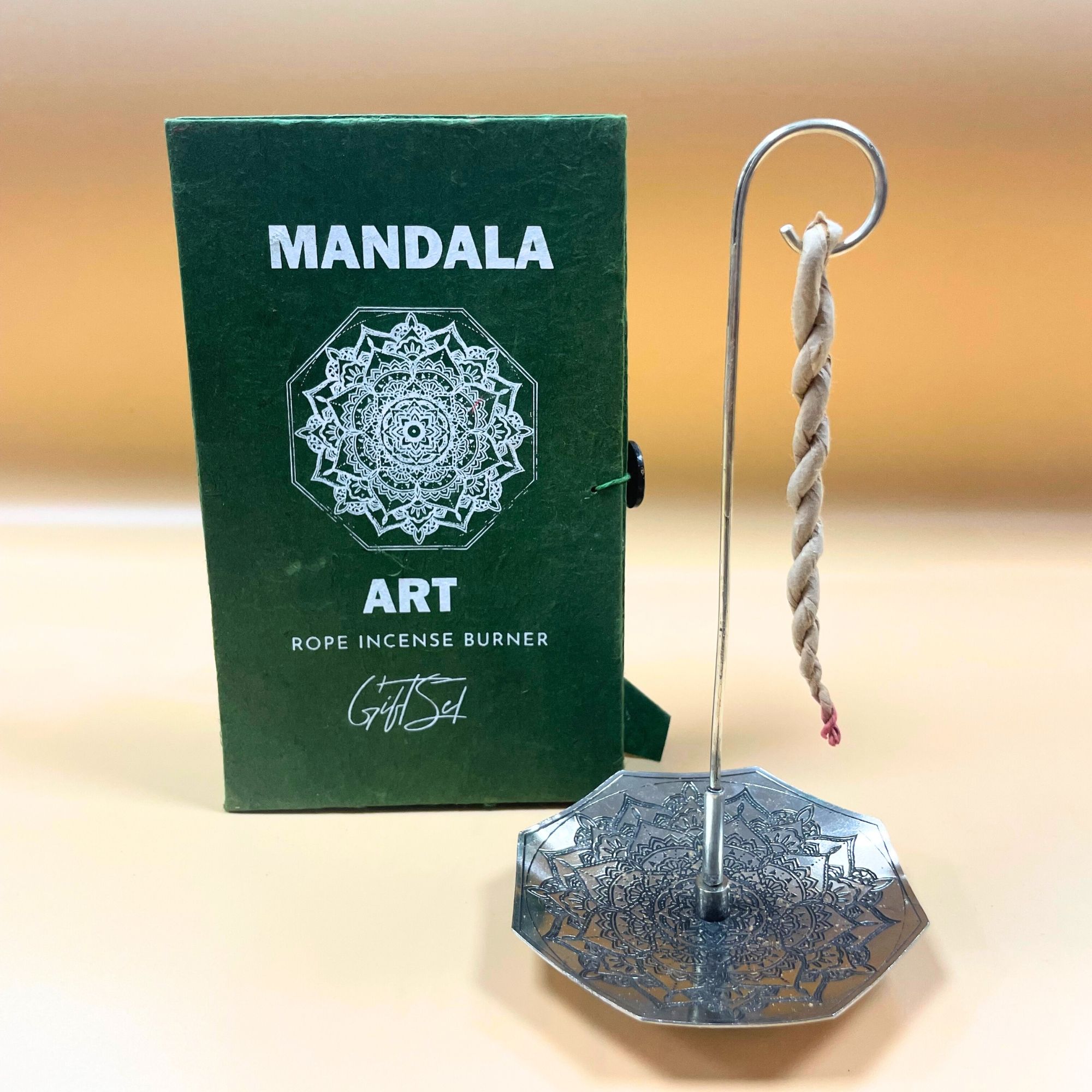 Rope Incense and Silver Plated Holder Set – Mandala Flower | www.artisan-gifts.co.uk 6 Rope Incense and Silver Plated Holder Set – Mandala Flower | www.artisan-gifts.co.uk 5