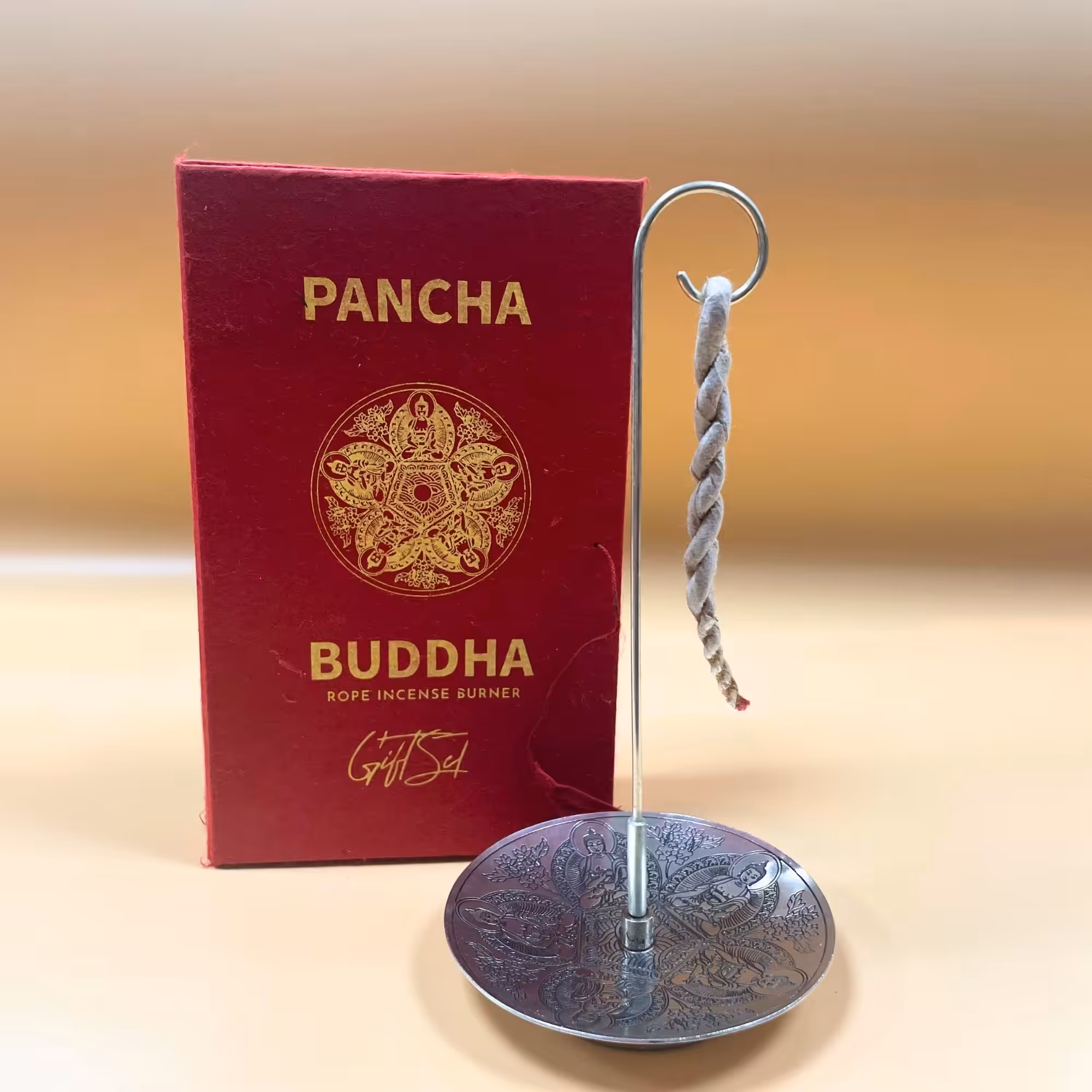 Rope Incense and Silver Plated Holder Set – Pancha Buddha | www.artisan-gifts.co.uk 3 Rope Incense and Silver Plated Holder Set – Pancha Buddha | www.artisan-gifts.co.uk 2