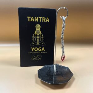 Rope Incense and Silver Plated Holder Set – Tantra Yoga | www.artisan-gifts.co.uk 1