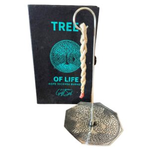 Rope Incense and Silver Plated Holder Set – Tree of Life | www.artisan-gifts.co.uk 1