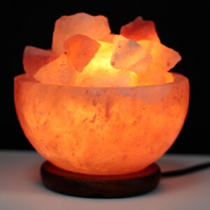 Salt Fire Bowl and Chunks – 15cm x 9cm | www.artisan-gifts.co.uk 1