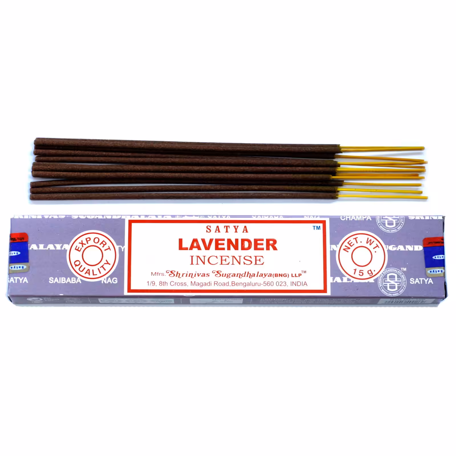 Satya Incense 15gm – Lavender | www.artisan-gifts.co.uk 2 Satya Incense 15gm – Lavender | www.artisan-gifts.co.uk 1