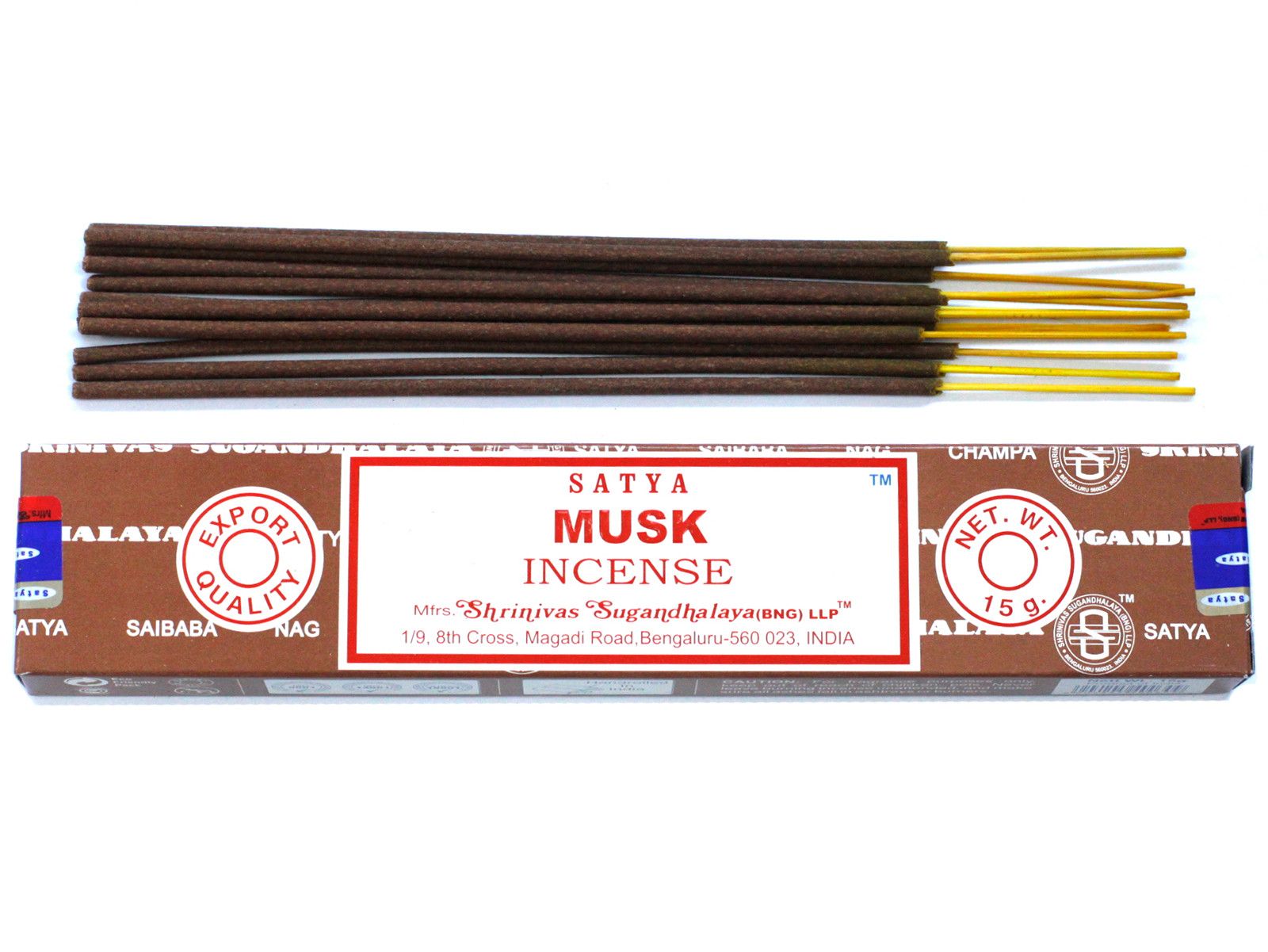Satya Incense 15gm – Musk | www.artisan-gifts.co.uk 4 Satya Incense 15gm – Musk | www.artisan-gifts.co.uk 3
